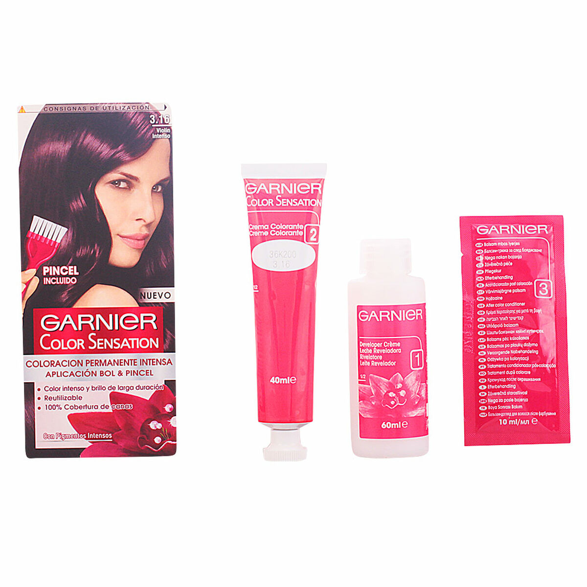 Tinte Permanente Color Sensation Garnier